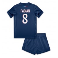 Paris Saint-Germain Fabian Ruiz #8 Heimtrikotsatz Kinder 2024-25 Kurzarm (+ Kurze Hosen)